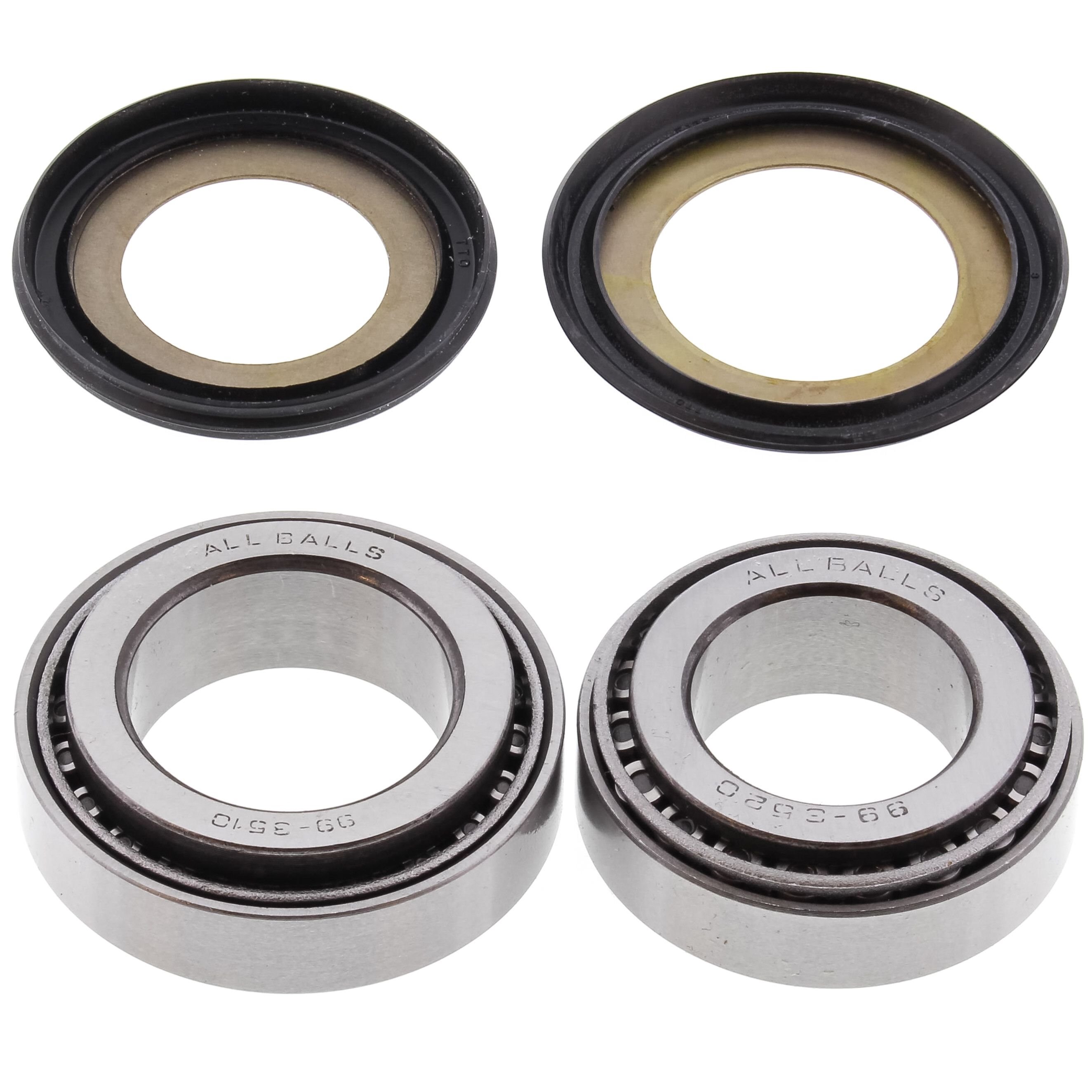 Łożyska główki ramy z uszczelniaczami Honda CR 125 R, CR 250 R, CR 500R, XR 650R All Balls | 22-1018