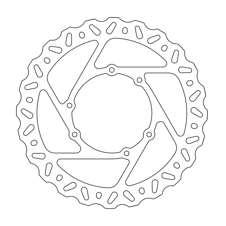 Tarcza hamulcowa przód Nitro 260mm Honda CRF 250/450 Moto-Master | M110644