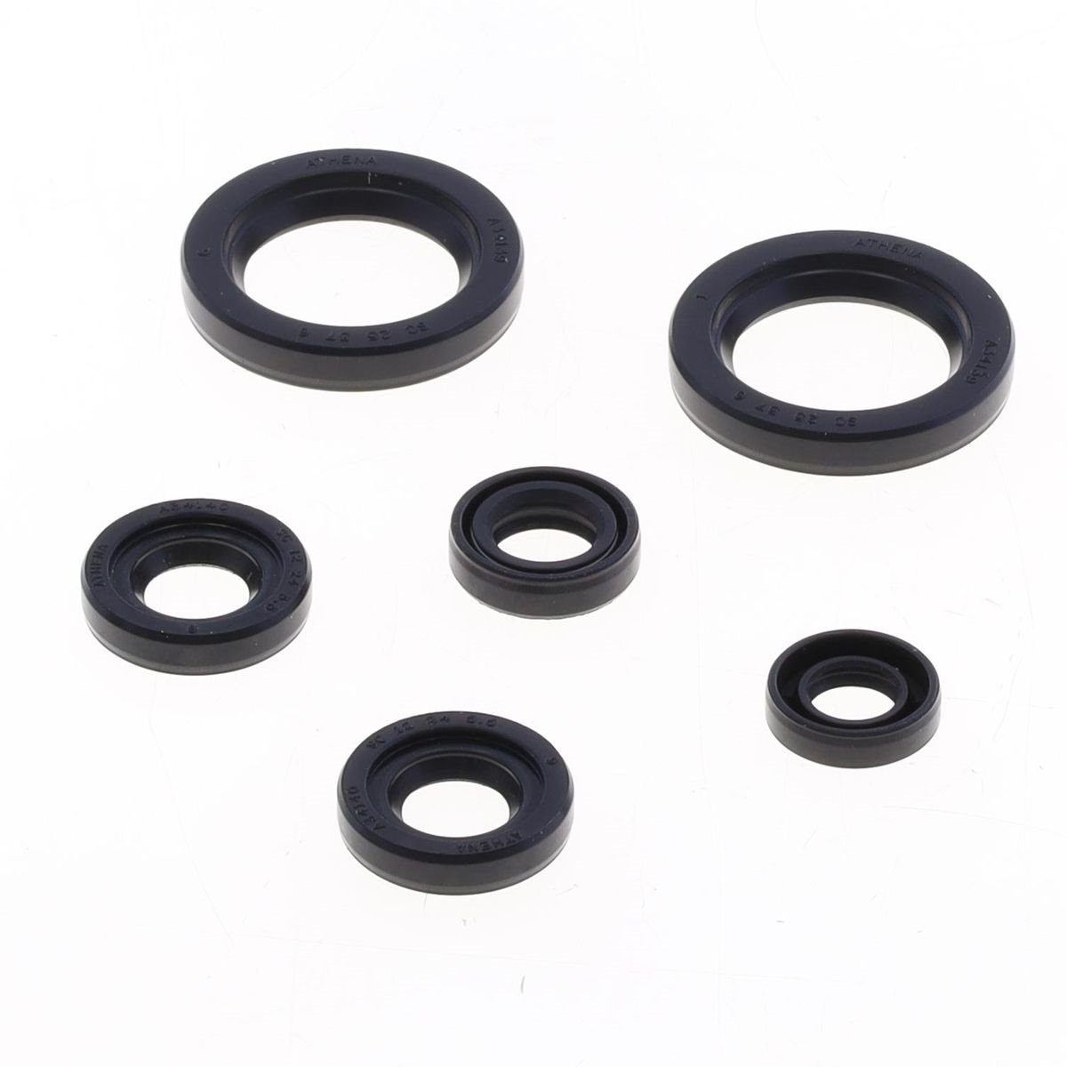 Komplet zestaw uszczelniaczy silnikowych KTM Duke 125, Duke 200, RC 200 Athena | P400270400060