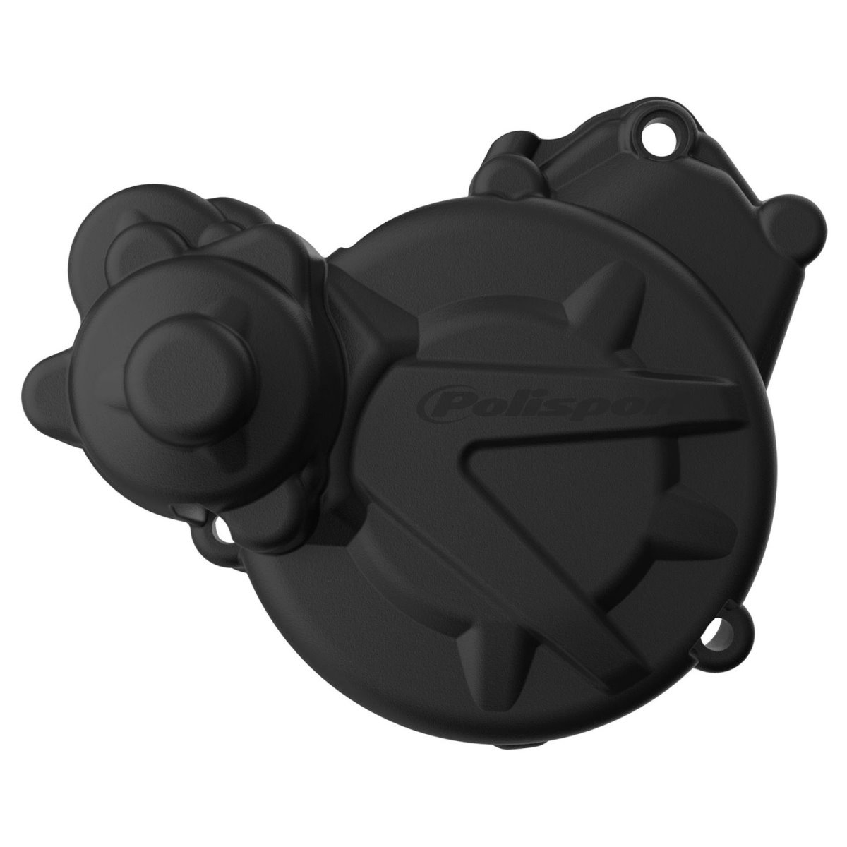 Osłona pokrywy (dekla) alternatora Gas Gas EC 250/300, XC 250/300, Rieju MR 250/300 czarny Polisport | 8467600001