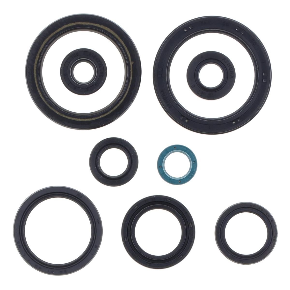 Komplet zestaw uszczelniaczy silnikowych Honda CRF 450R, CRF RX 450 Athena | P400210400317