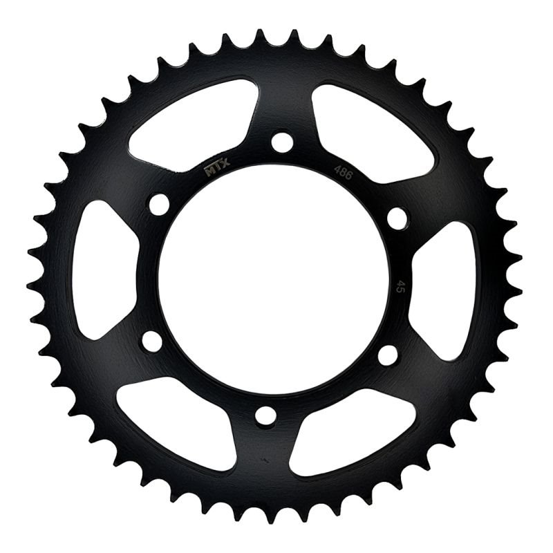 Zębatka tylna Kawasaki EX 250 Ninja, Yamaha MT-03/YZF R3 45 zębów, łańc. 520, czarna Mtx Parts | 11-192-45