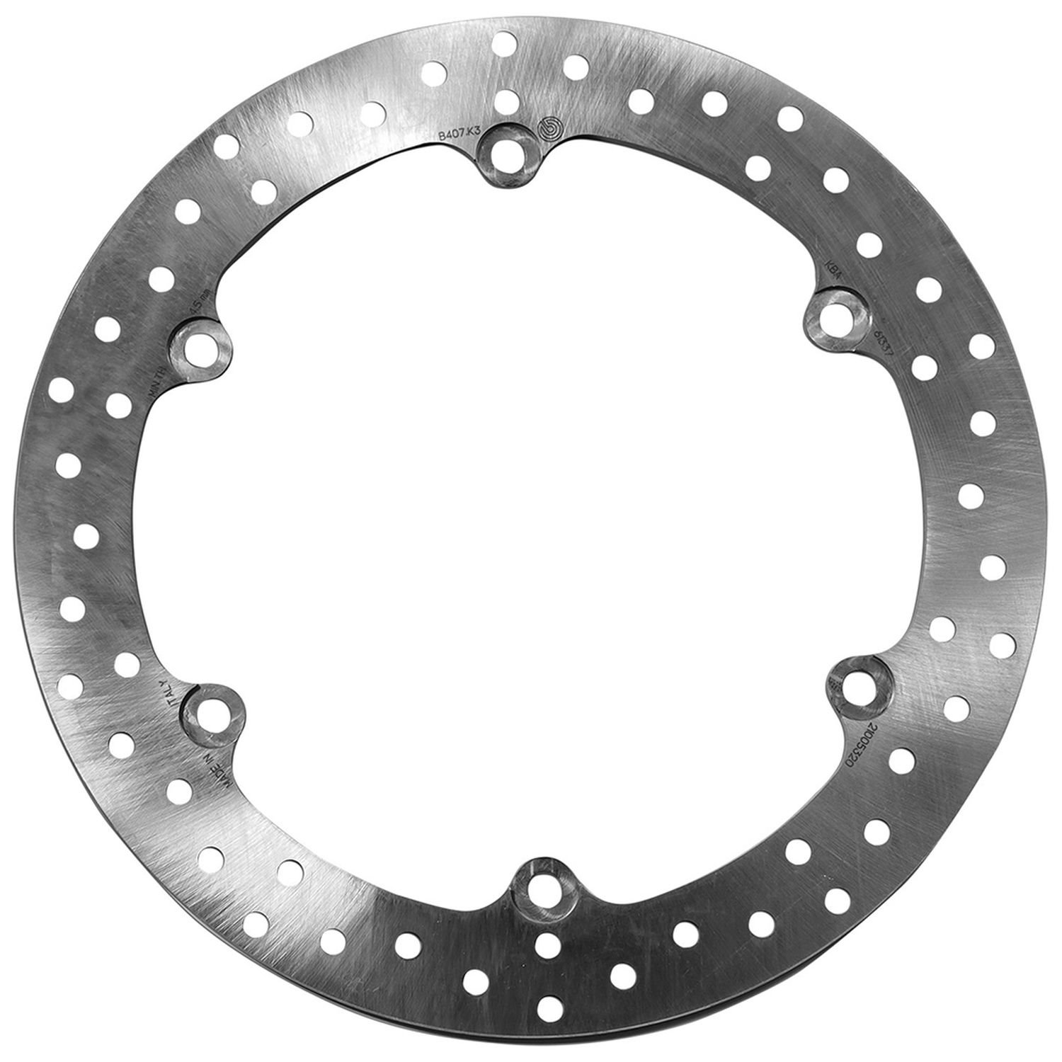 Tarcza hamulcowa przód Honda CB 500 F, CB 500 X, CB 500 HORNET, CBR 500 R, CB 650 F, CBR 650 F (320X211X5MM) (6X10,5MM) Brembo | 68B407K3