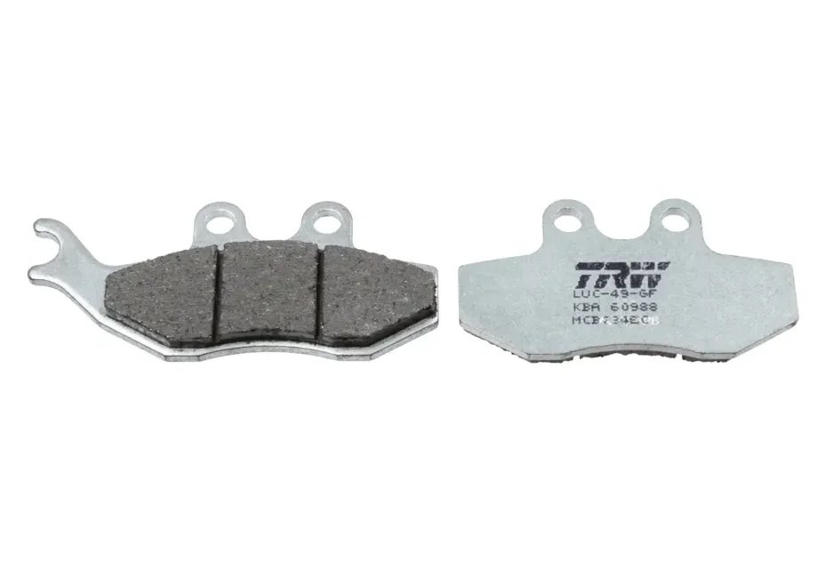 Klocki hamulcowe KH194 ORGANIC Aprilia SX 50, Yamaha DT 50, TZR 50, XT 125 PRZÓD TRW | MCB734EC