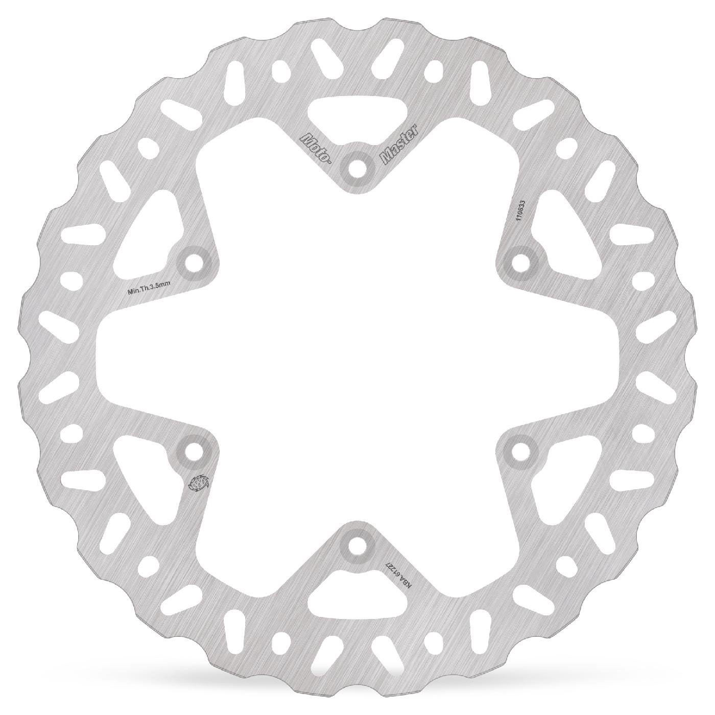 Tarcza hamulcowa tył NITRO Fantic XE 125, 300, XX 125, 250, XXF 250/450, Yamaha WRF 250/450, YZ 125, 250, YZF 250/450 (240mm) Moto-Master | M110833