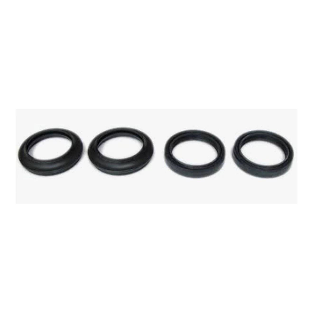Uszczelniacze przedniego zawieszenia olejowe i pyłowe komplet Kawasaki ZX 550 (35x48x11mm) OEM:92049-1089, 92093-1154 | FSD-017