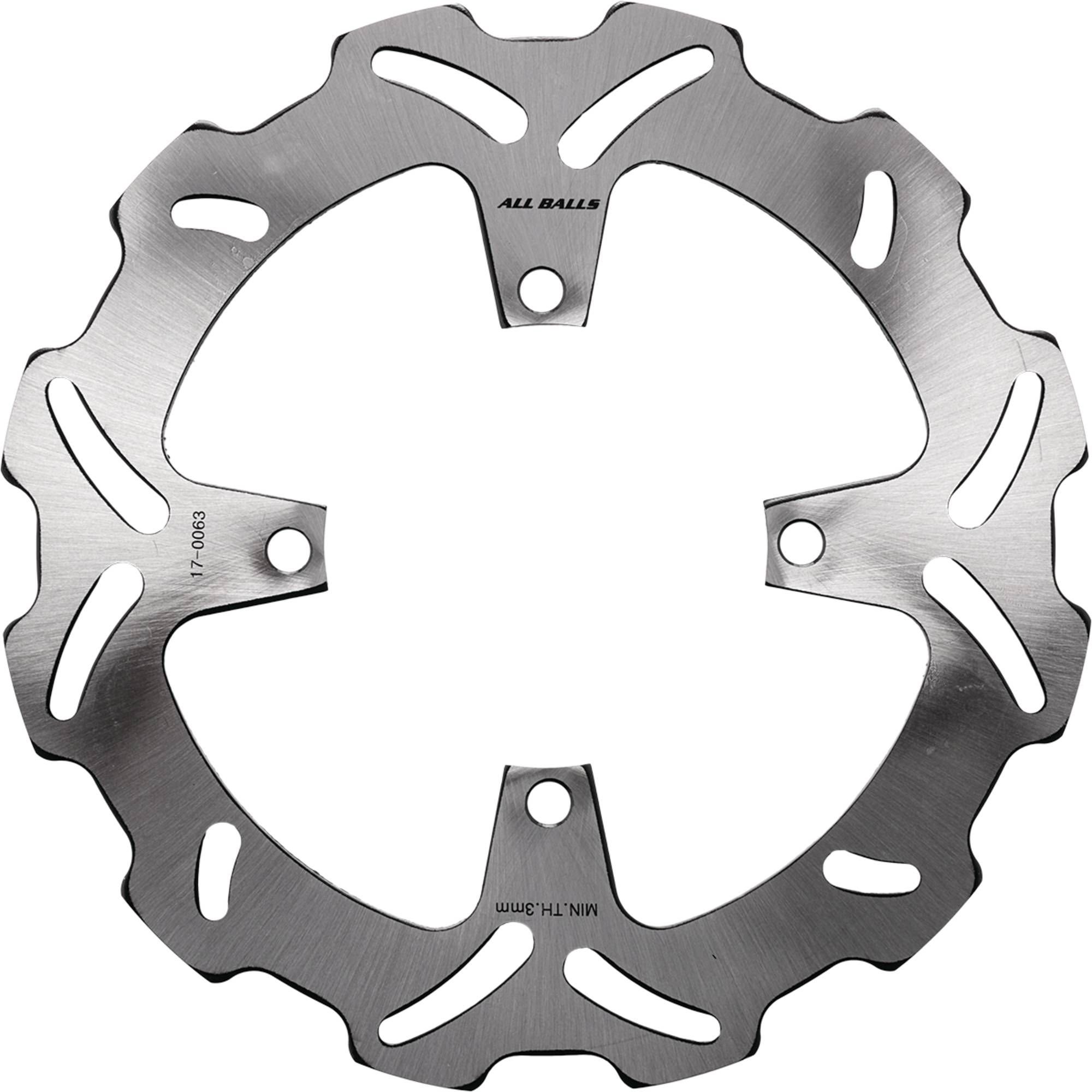 Tarcza hamulcowa przód Kawasaki KDX 200, KDX 220, KX 125, KX 250, KX 250 F, Suzuki RMZ 250 All Balls | 18-0063