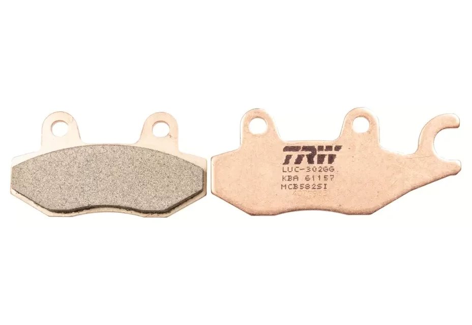 Klocki hamulcowe KH135, KH214 SINTER OFFROAD Aprilia SX 125, Honda NSR 150, Kawasaki KLX 125, KDX 250, KLX 250, KLF 300, Yamaha WR 125, TT 350, XTZ 750 PRZÓD/TYŁ TRW | MCB582SI