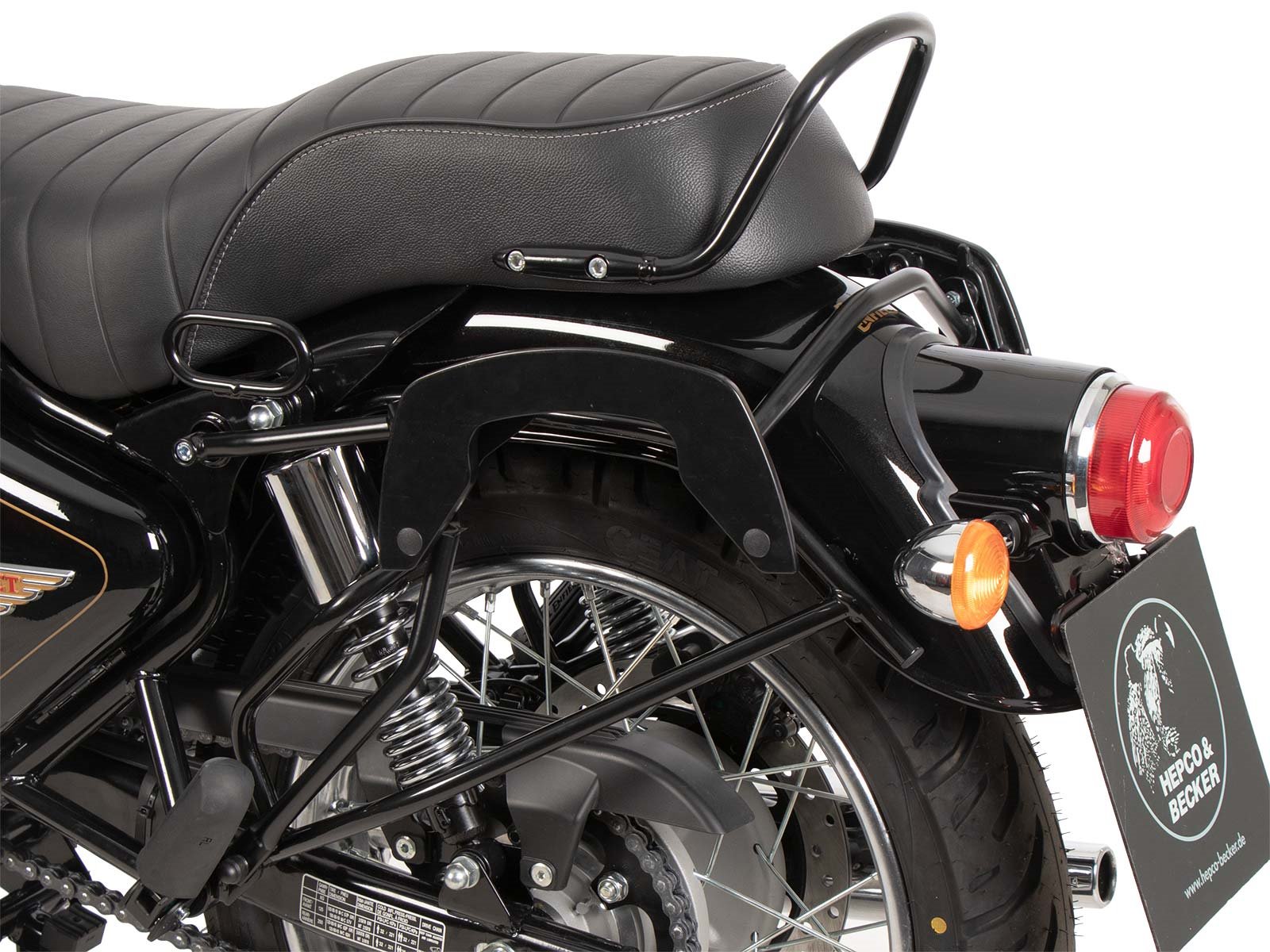 C-Bow Stelaż, uchwyt na torby boczne Royal Enfield Bullet 350 2024-2026 Hepco & Becker | 6307662 00 01