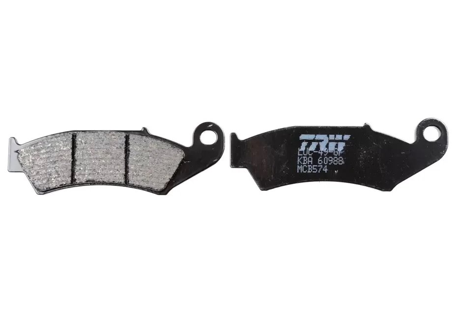 Klocki hamulcowe KH125 Organic Honda XLR 125R, NX 250, XL 250R Baja, XR 250R, XR 600R Przód TRW | MCB574