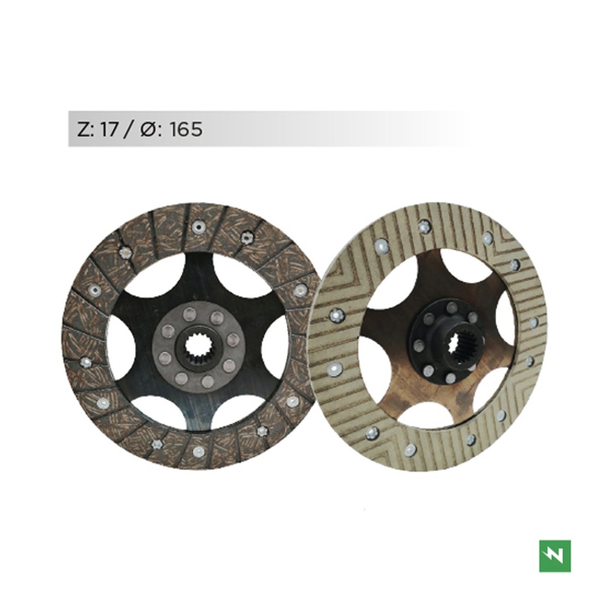 Tarcze sprzęgłowe BMW R 850C, R 1100S, R 1150GS, R 1150GS ADVENTURE, R 1150R/RS/RT (suche sprzęgło, wzmocnione) NEWFREN | F1490KW