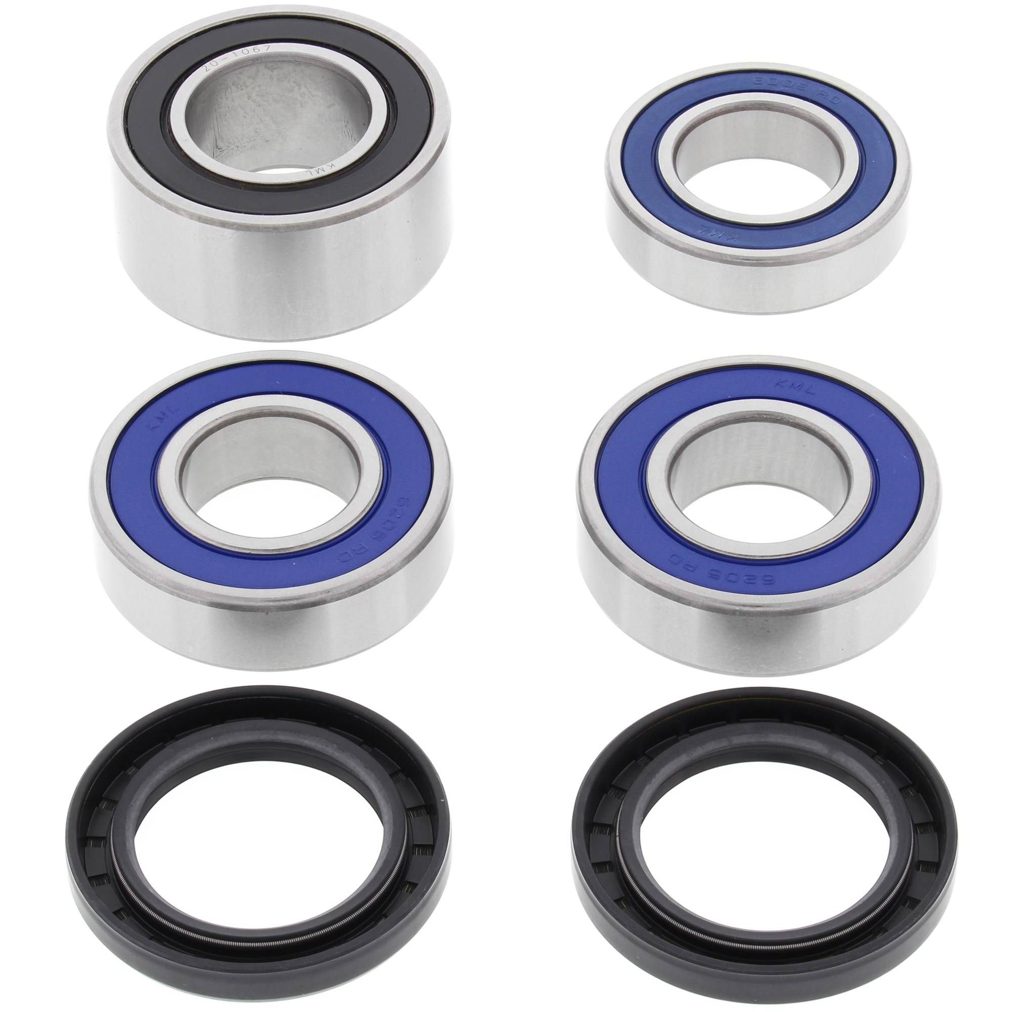 Łożyska koła tylnego z uszczelniaczami Honda CBR 929RR, CBR 954RR ALL BALLS | 25-1657
