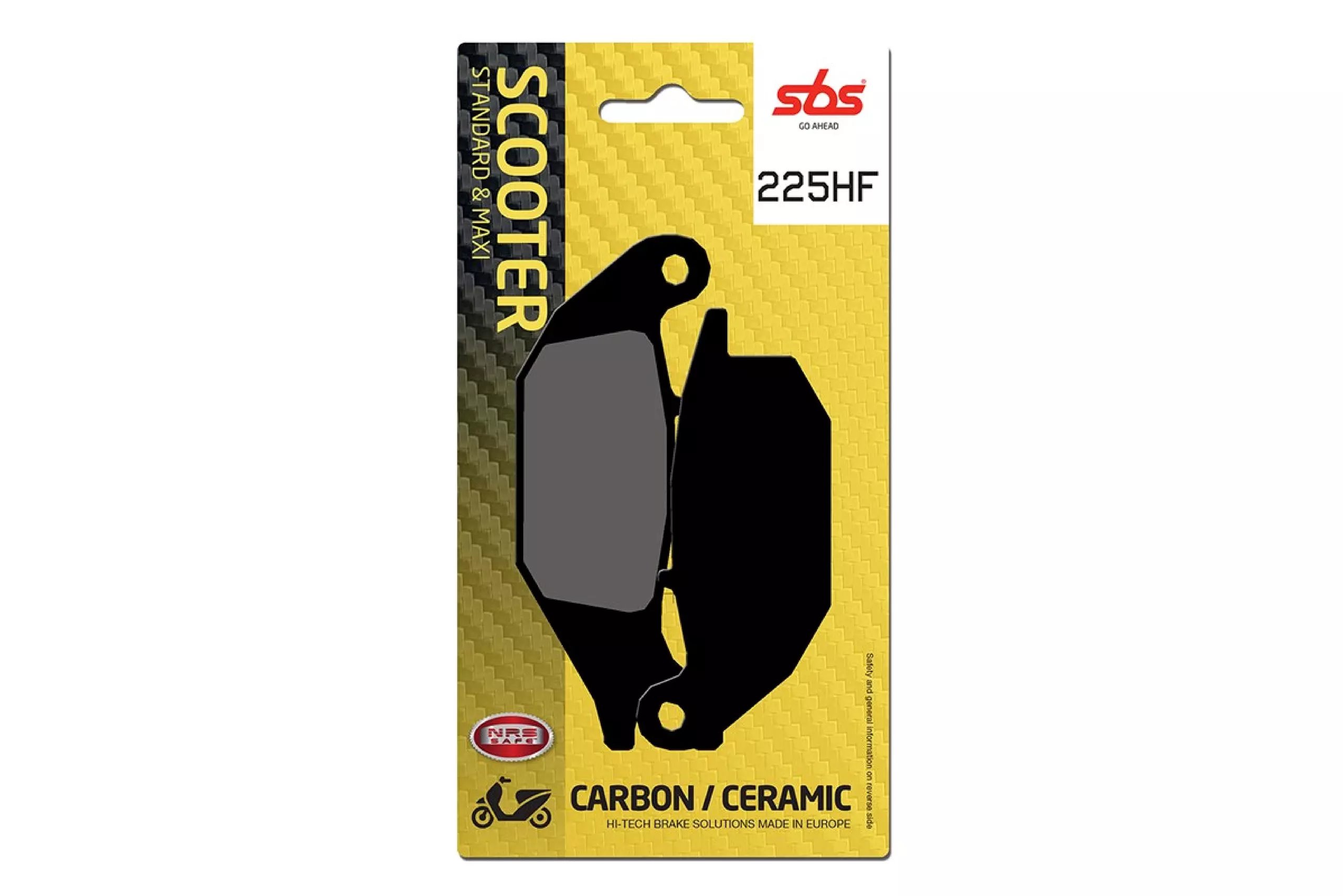 Klocki hamulcowe KH343 Street Ceramic Yamaha MW 125 Tricity TYŁ | 225HF