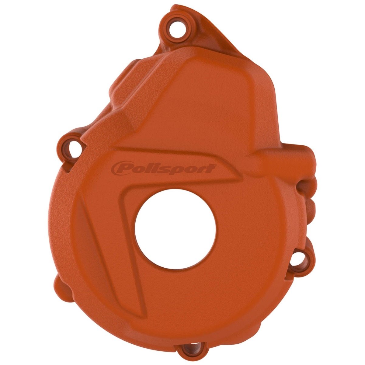 Osłona pokrywy (dekla) alternatora KTM EXC-F 250/350, Freeride 250F, Husqvarna FE 250/350, Gas Gas EC-F 250/350 Kolor pomarańczowy Polisport | 8464000002