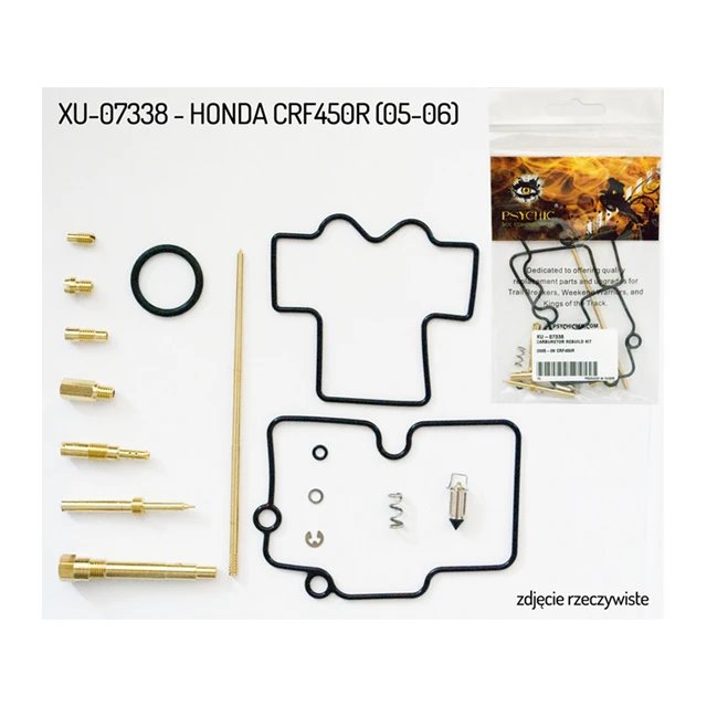 Zestaw naprawczy gaźnika Honda CRF 450R Psychic | XU-07338