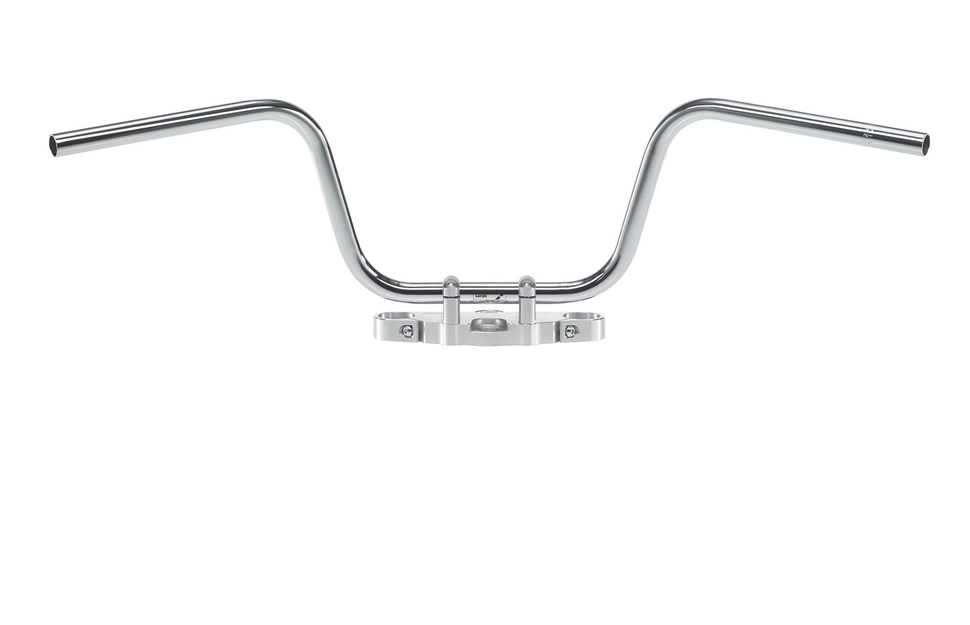 Kierownica stalowa 25MM Wysoka Apehanger chromowana TRW | MCL136SC
