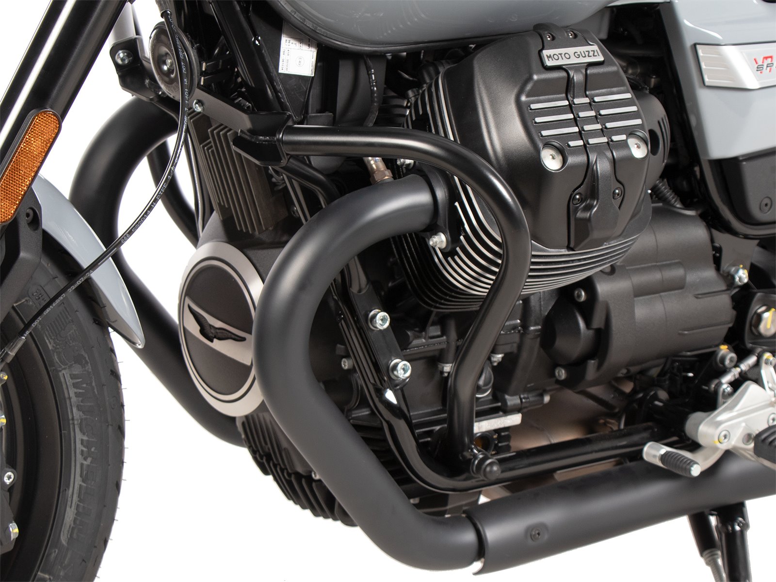 Gmole silnika czarne Moto Guzzi V7 Stone 2025-2026 Hepco & Becker | 501564 00 01
