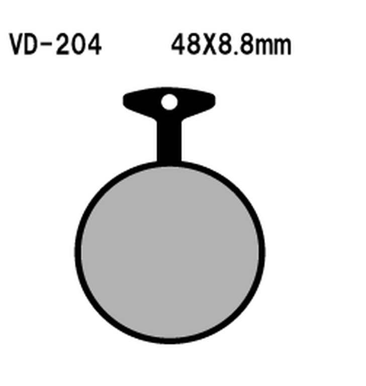 Klocki hamulcowe KH11 Yamaha XS650, XS500 Vesrah | VD-204