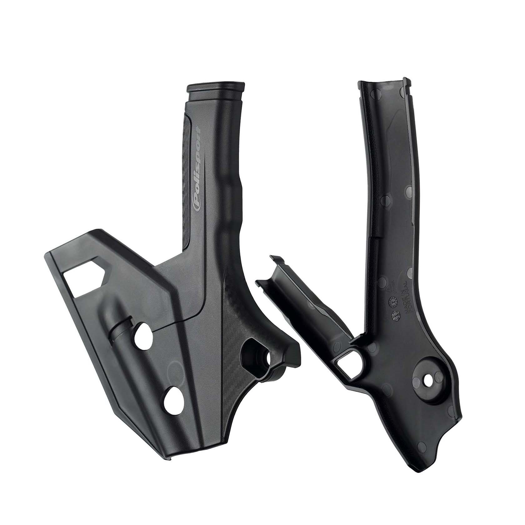 Osłony ramy (komplet) Suzuki DRZ 400 Czarny Polisport | 8478300001