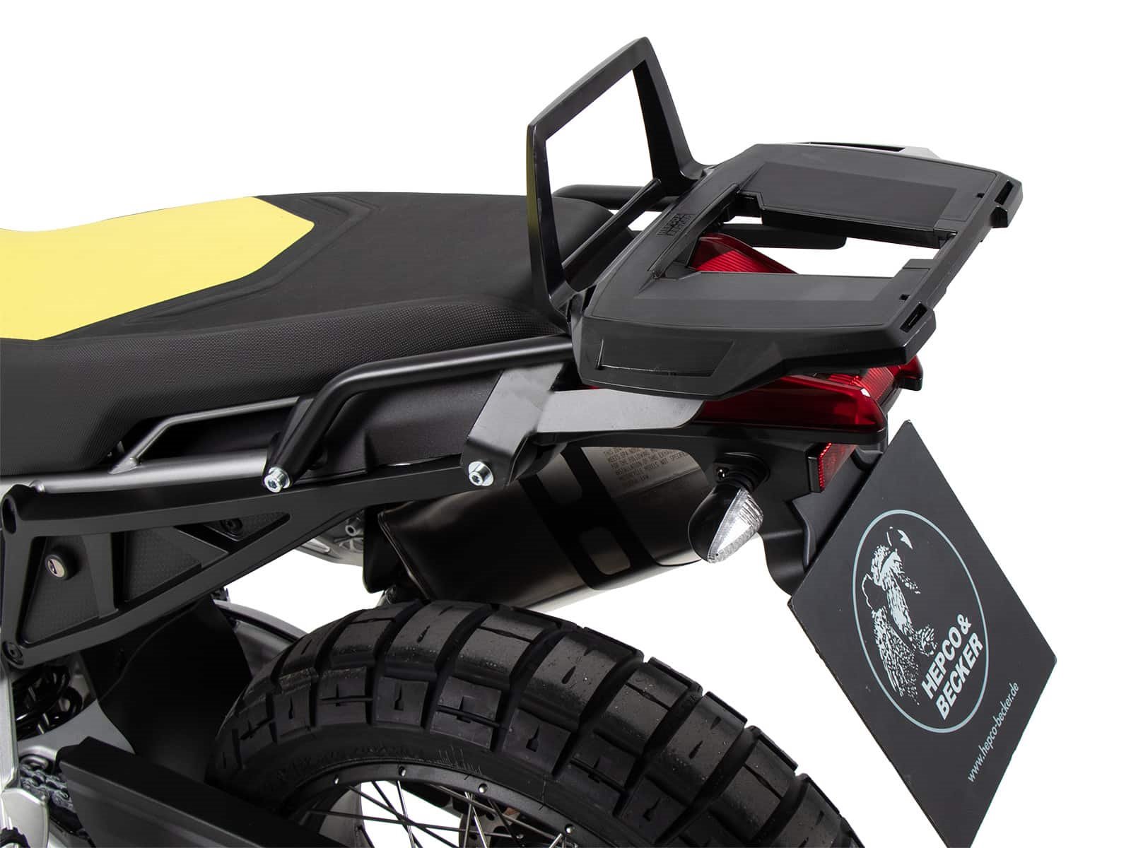 Stelaż kufra centralnego Alurack Aprilia Tuareg 660 2022-2024 Hepco Becker | 6527599 01 01