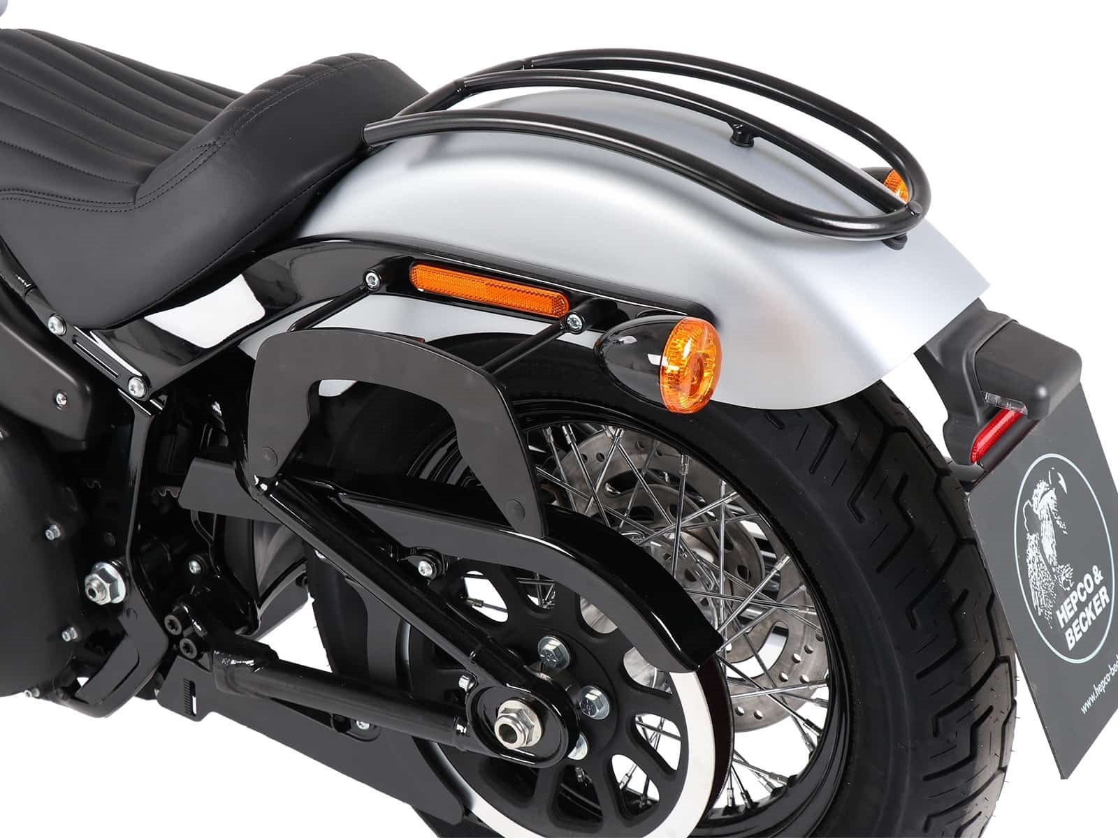 Stelaż boczny C-BOW Harley-Davidson Softail Slim 2018 - 2022 Hepco Becker | 630728 00 01