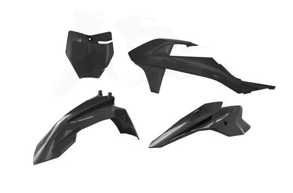 Komplet plastików Gas Gas MC 50 Czarny Racetech | KITGAS-NR0-050