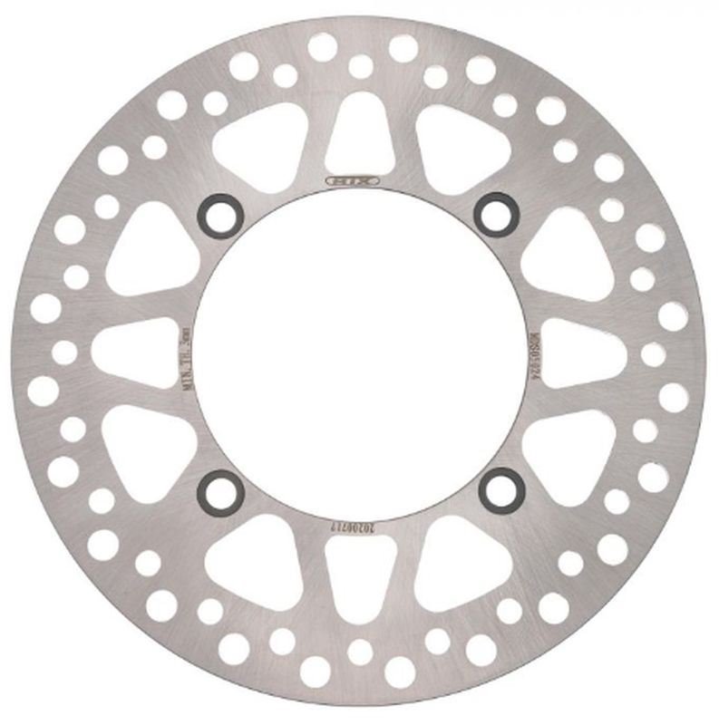 Tarcza hamulcowa przód Suzuki DR 250, 350 (250x121x3,5mm) (4x10,5mm) MTX PARTS | MDS05024