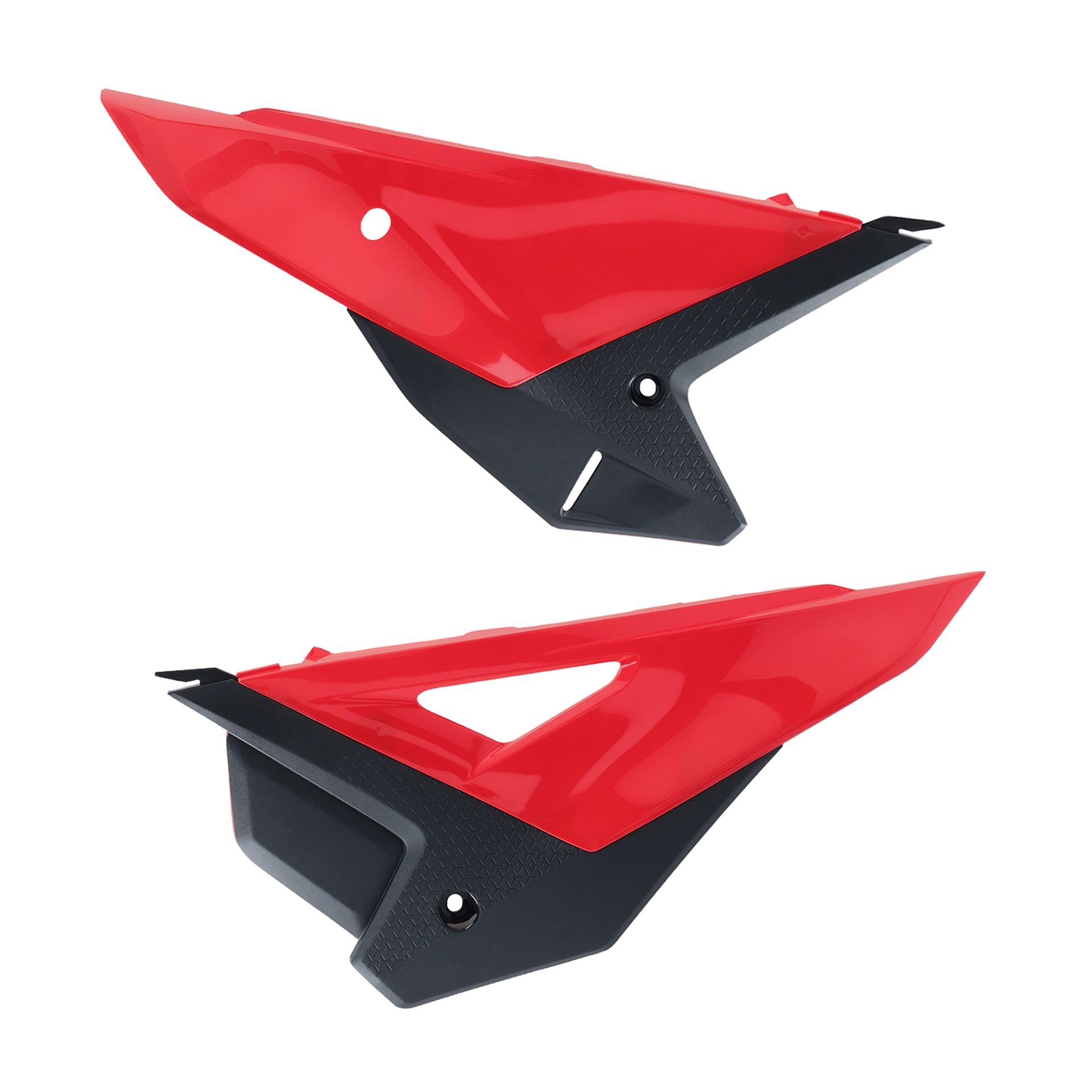 Boczki tylne Honda CRF 250R/450R Czerwony Polisport | 8559700004