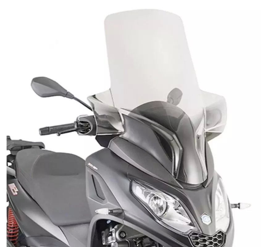 Szyba akcesoryjna Piaggio MP3 300 HPE 84x69cm przeźroczysta Kappa | KD5614ST