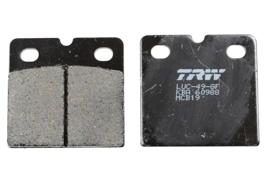 Klocki hamulcowe KH18 Organic ZF BMW R 80 GS/RT K1, K 100 LT/RS, Triumph Bonneville przód/tył TRW | MCB19