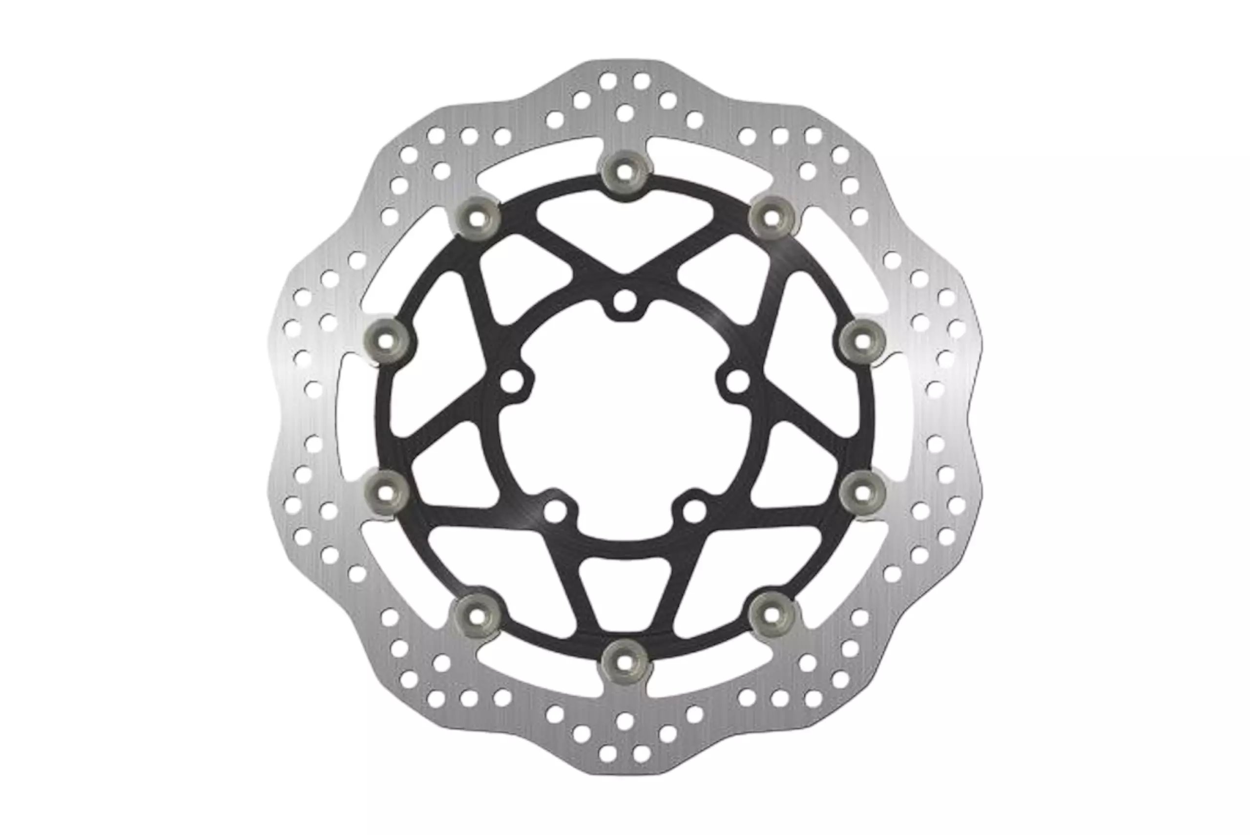 Tarcza hamulcowa przód Triumph Street Triple 800/Thruxton 1200 (310x82,5x4,5mm) (5x10,5mm) WAVE PŁYWAJĄCA (środek aluminiowy) | NG1829XG
