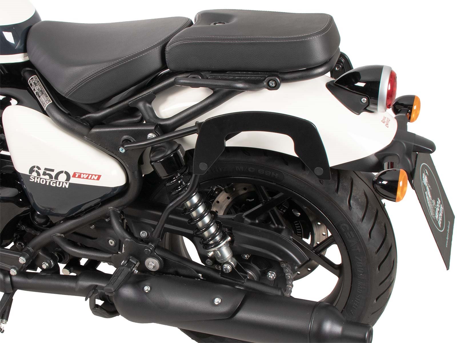 C-Bow Stelaż, uchwyt na torby boczne Royal Enfield Shotgun 650 2024-2026 Hepco & Becker | 6307666 00 01