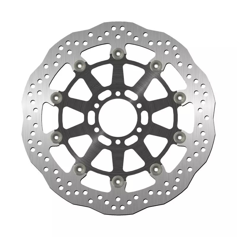 Tarcza hamulcowa przód Benelli Sport Tornado 1130, Tornado TRE 1130, Ducati 998 (320x64x4,5mm) (6x8,25mm) Wave (Środek aluminiowy) | NG1743XG
