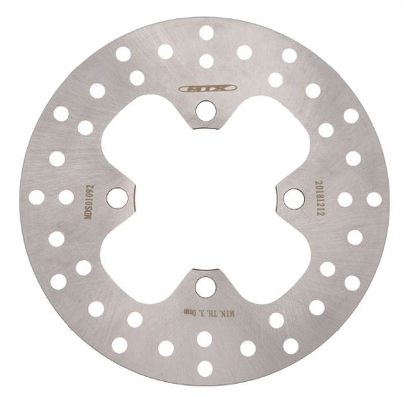 Tarcza hamulcowa przód Honda TRX 500 Fourtrax (196x75x4mm) (4x10,5mm) MTX PARTS | MDS01092