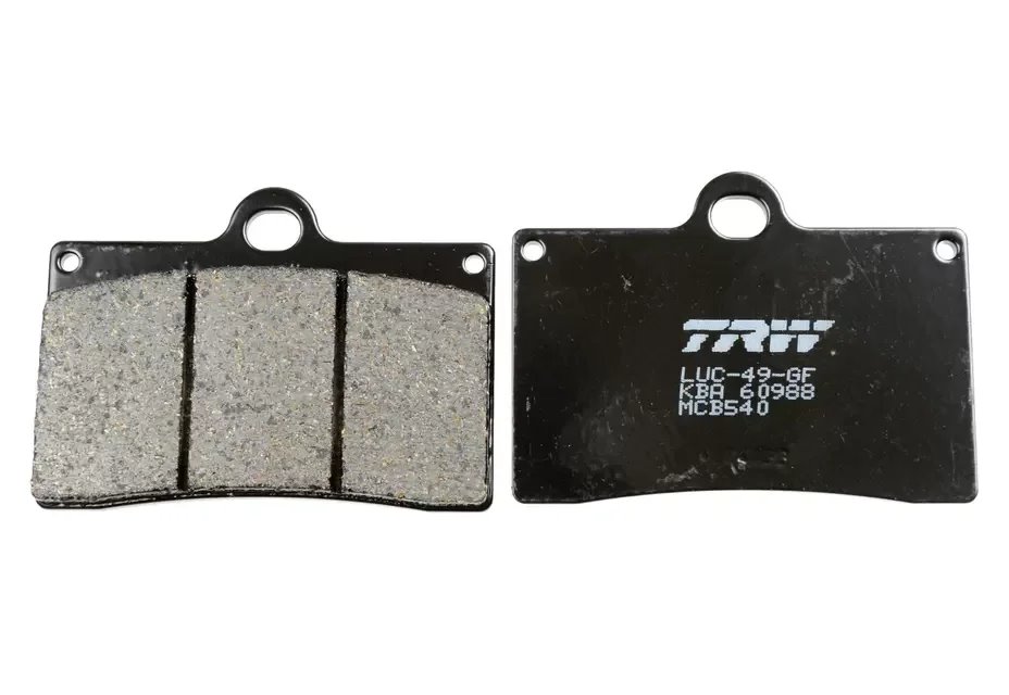 Klocki hamulcowe KH095 Organic Aprilia RS4 125, Ducati Monster 600, KTM Duke 620, Moto Guzzi California 1100, V11, Yamaha TZR 125, SZR 660 Przód TRW | MCB540