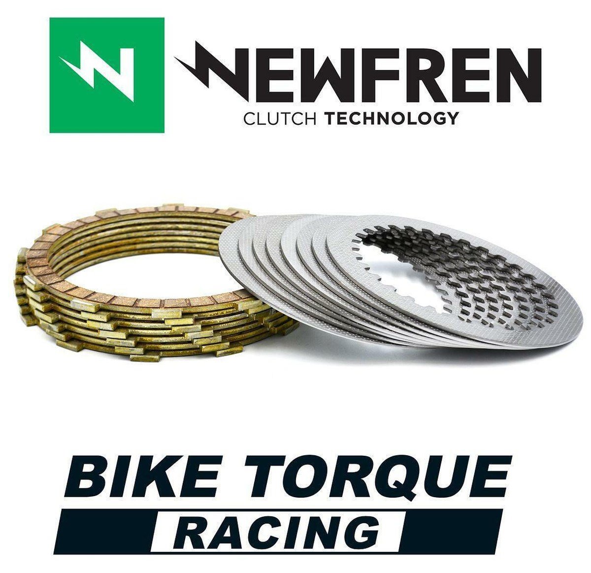 Tarcze sprzęgłowe z przekładkami Racing Honda CB 650F, CB 650R, CBR 650F, Triumph 600 Daytona, 650 Daytona Newfren | F3611SR