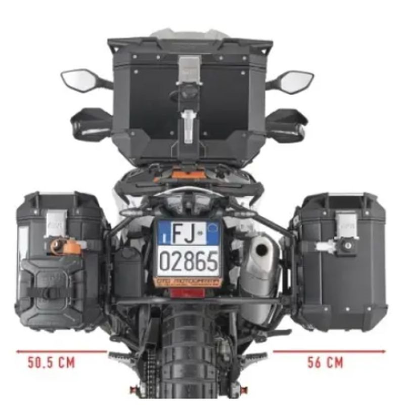 Stelaż kufrów bocznych MONOKEY CAM SIDE KTM 890 SMT (pod kufry VOYAGER KFR KFORCE, KVG K'VOYAGER ALU) Kappa | KLO7717CAM