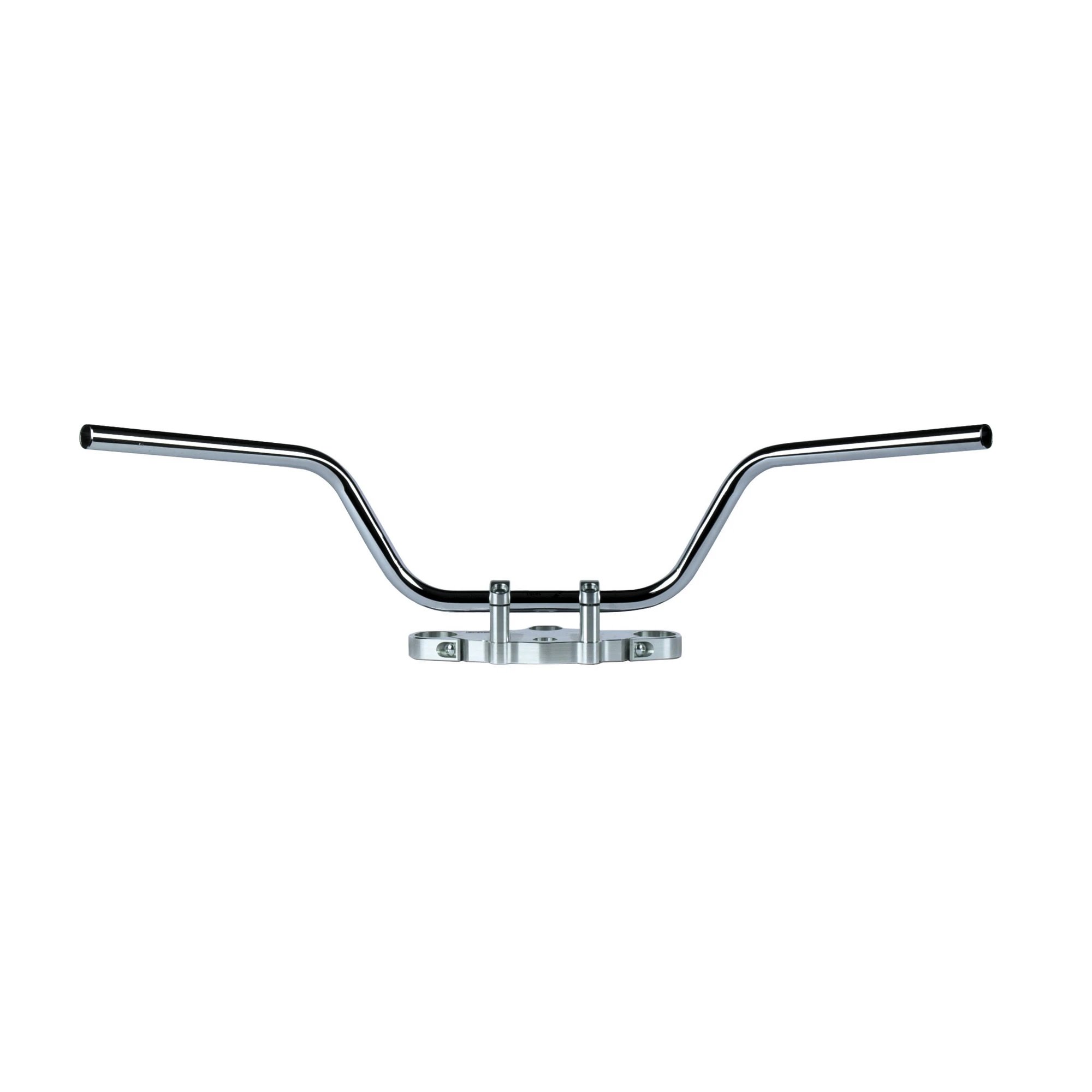 Kierownica stalowa 22MM Touring High chromowana TRW | MCL112SC