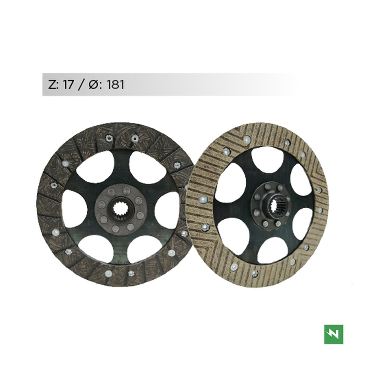 Tarcze sprzęgłowe BMW K 1200 GT/LT/RS (suche sprzęgło) Newfren | F1497K