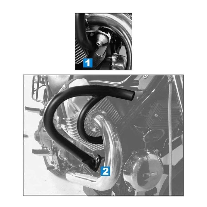 Gmole silnika Moto Guzzi C 940 Bellagio 2007-2014- / Aquila Nera 2007 - 2014 Hepco Becker | 501510 00 02