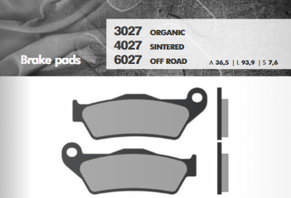 Klocki hamulcowe KH181 KTM SX/EXC Zacisk Brembo Przód Brenta | BR6027