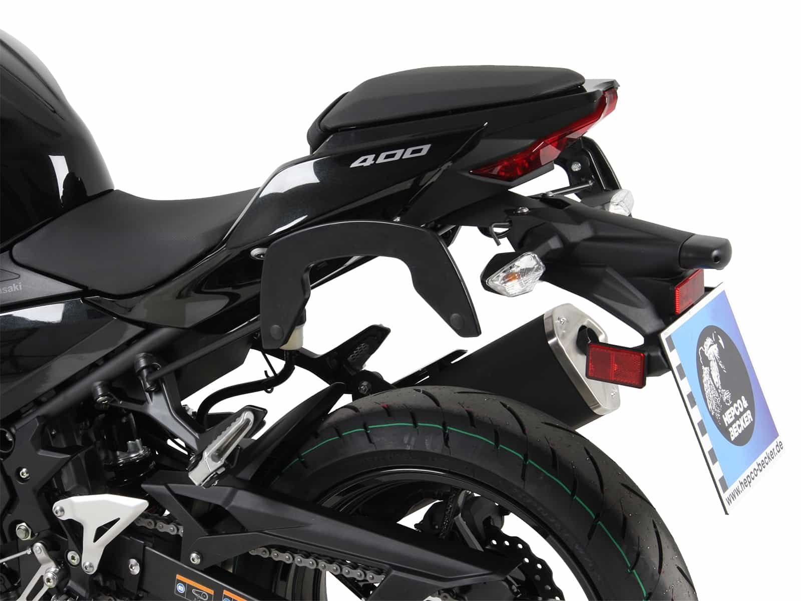 Stelaż boczny C-BOW Kawasaki Ninja 400 2018 - 2023 Hepco Becker | 6302532 00 01