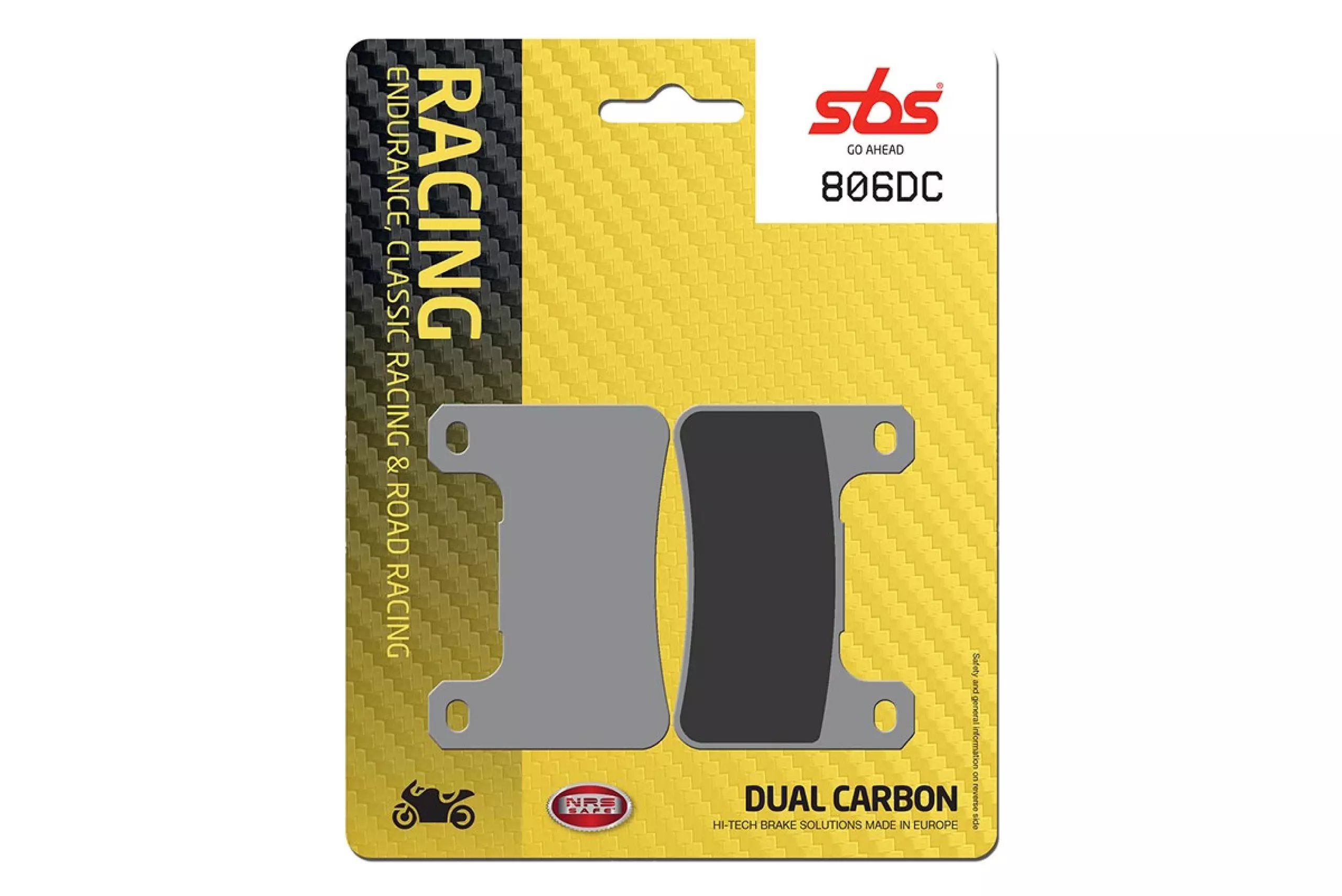 Klocki hamulcowe KH379 RACING DUAL CARBON Suzuki GSX-R 600/750/100/1300 PRZÓD | 806DC