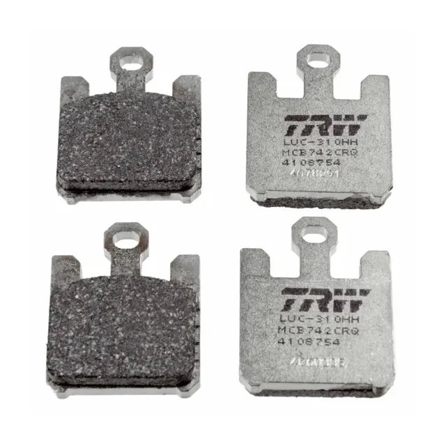 Klocki hamulcowe CARBON RACING Kawasaki ZX-6RR 600, ZX-6R 636, ZX-10R, ZX-12R, Suzuki GSX-R 1000, Derbi Mulhacen 659 PRZÓD TRW | MCB742CRQ