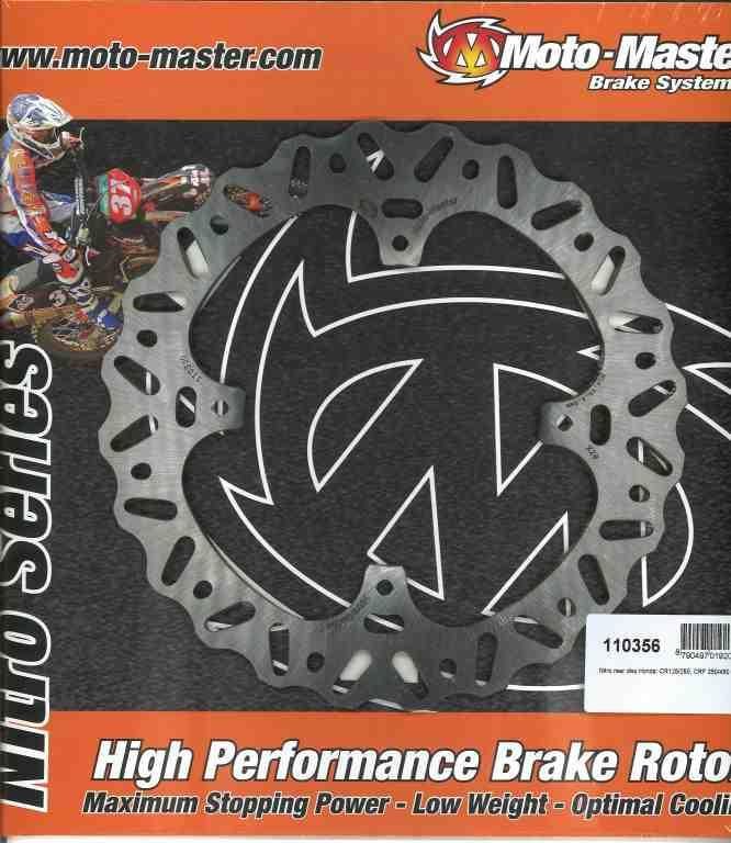 Tarcza hamulcowa tył Nitro Honda CR 125/250, CRF 250/450R 240x121,5x4 Moto-Master | M110356