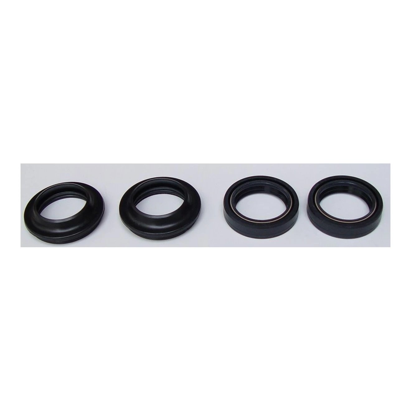 Uszczelniacze przedniego zawieszenia olejowe i pyłowe komplet Suzuki RM 80 (35x48x11mm) OEM:51153-34A00, 51571-34A00 | FSD-038