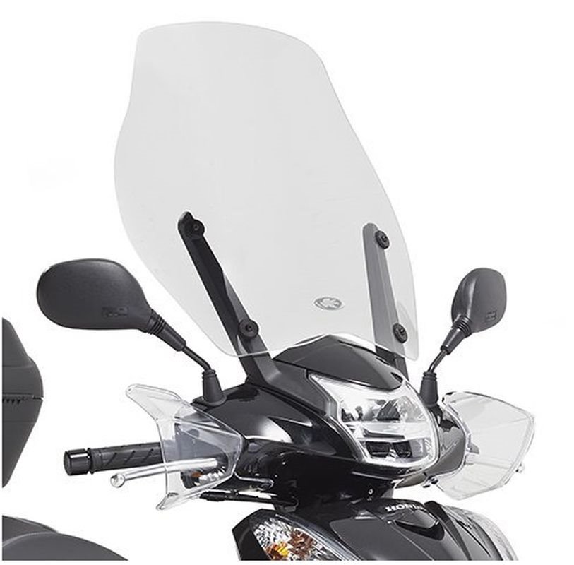 Szyba akcesoryjna Honda SH Mode 125 43x46cm przeźroczysta Kappa | 1125AK