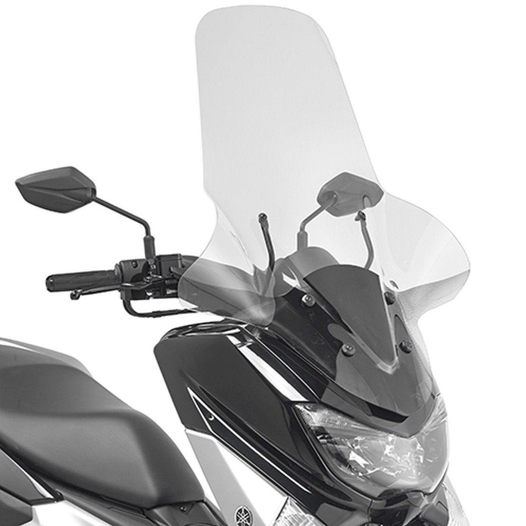 Szyba akcesoryjna Yamaha N-Max 125/155 81,5x64,5cm przeźroczysta Kappa | 2123DTK