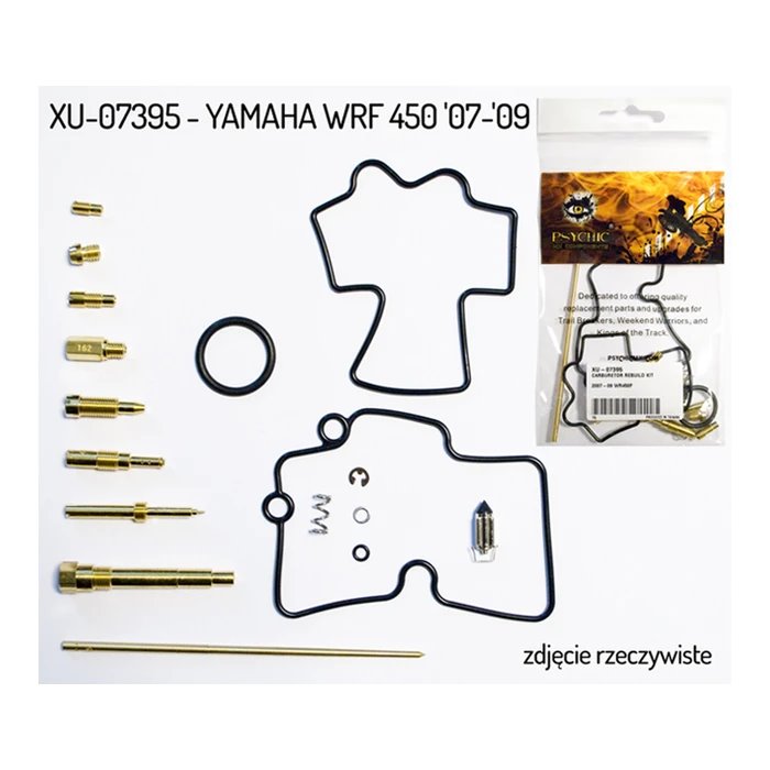 Zestaw naprawczy gaźnika Yamaha WRF 450 (26-1266) (na 1 gaźnik) Psychic | XU-07395