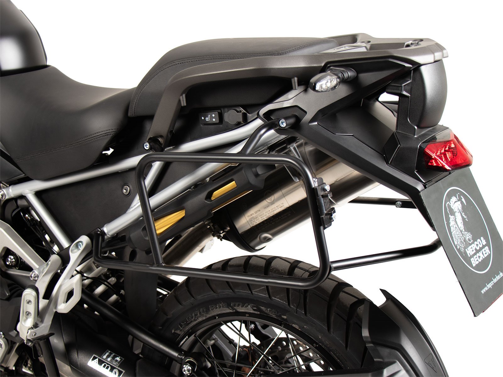 Stelaż do kufrów bocznych Triumph Tiger 1200 Rally Ex 2022-2026 Hepco Becker | 6537639 00 01